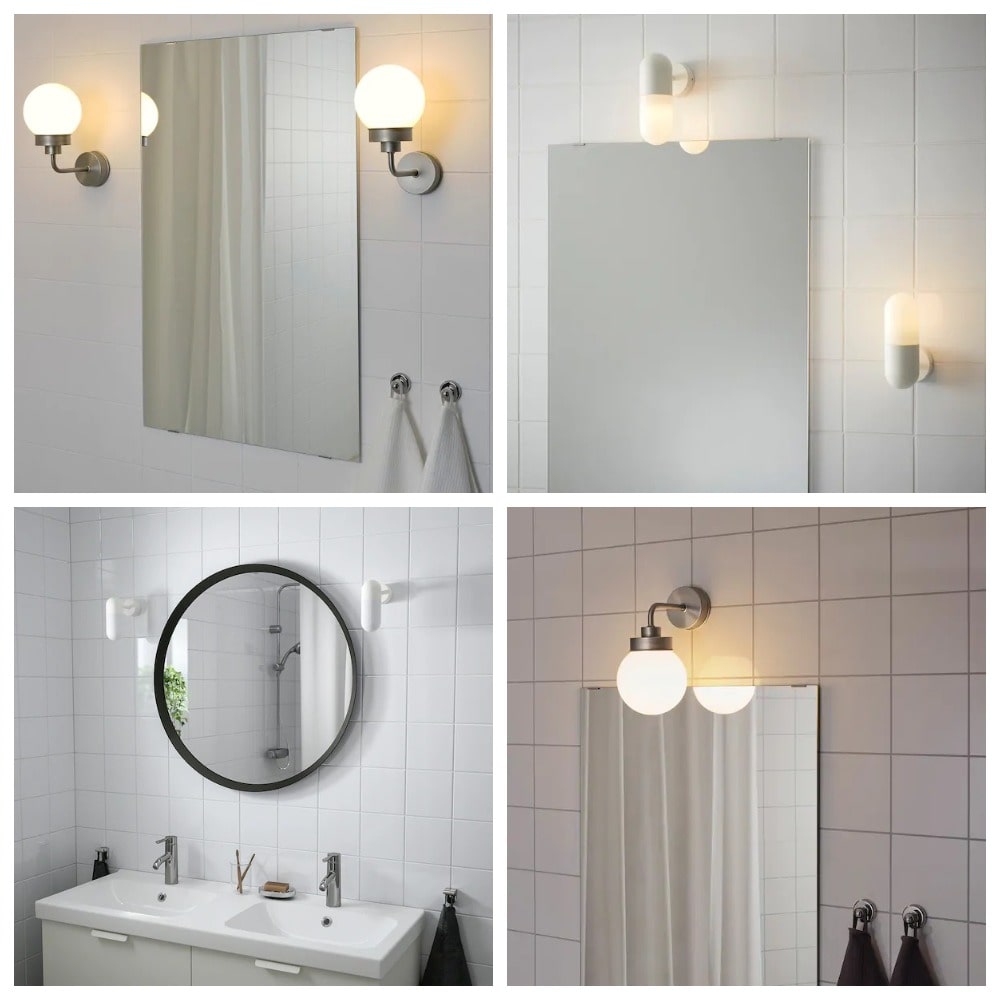 svetilnik nad zerkalom v vannoj ikea dostavka krym com 4